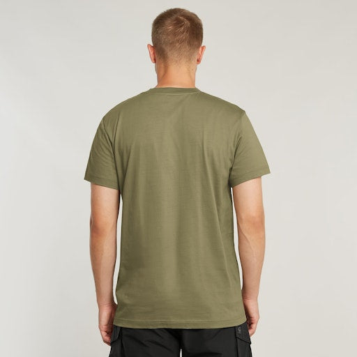 T-shirts korte mouw groen G-Star Raw