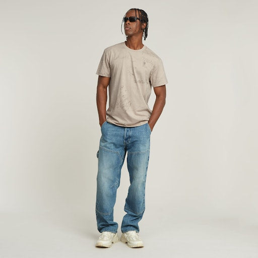 T-shirts korte mouw oranje G-Star Raw