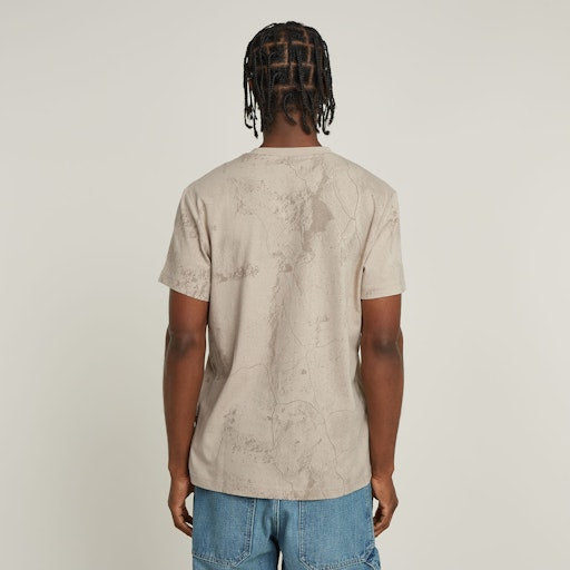 T-shirts korte mouw oranje G-Star Raw