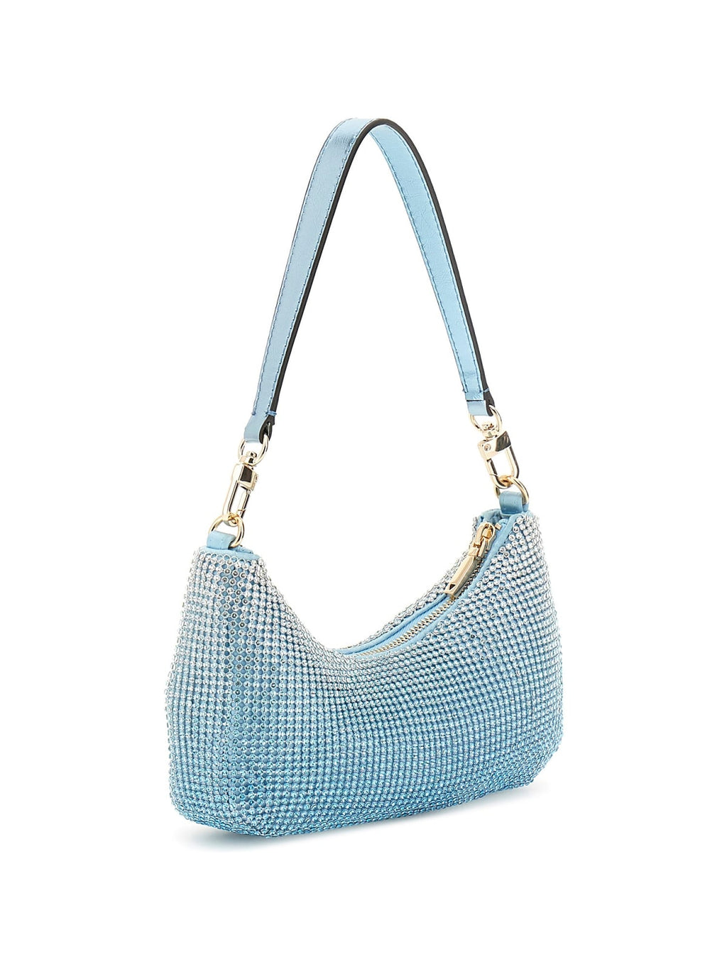 Handtassen blauw Guess