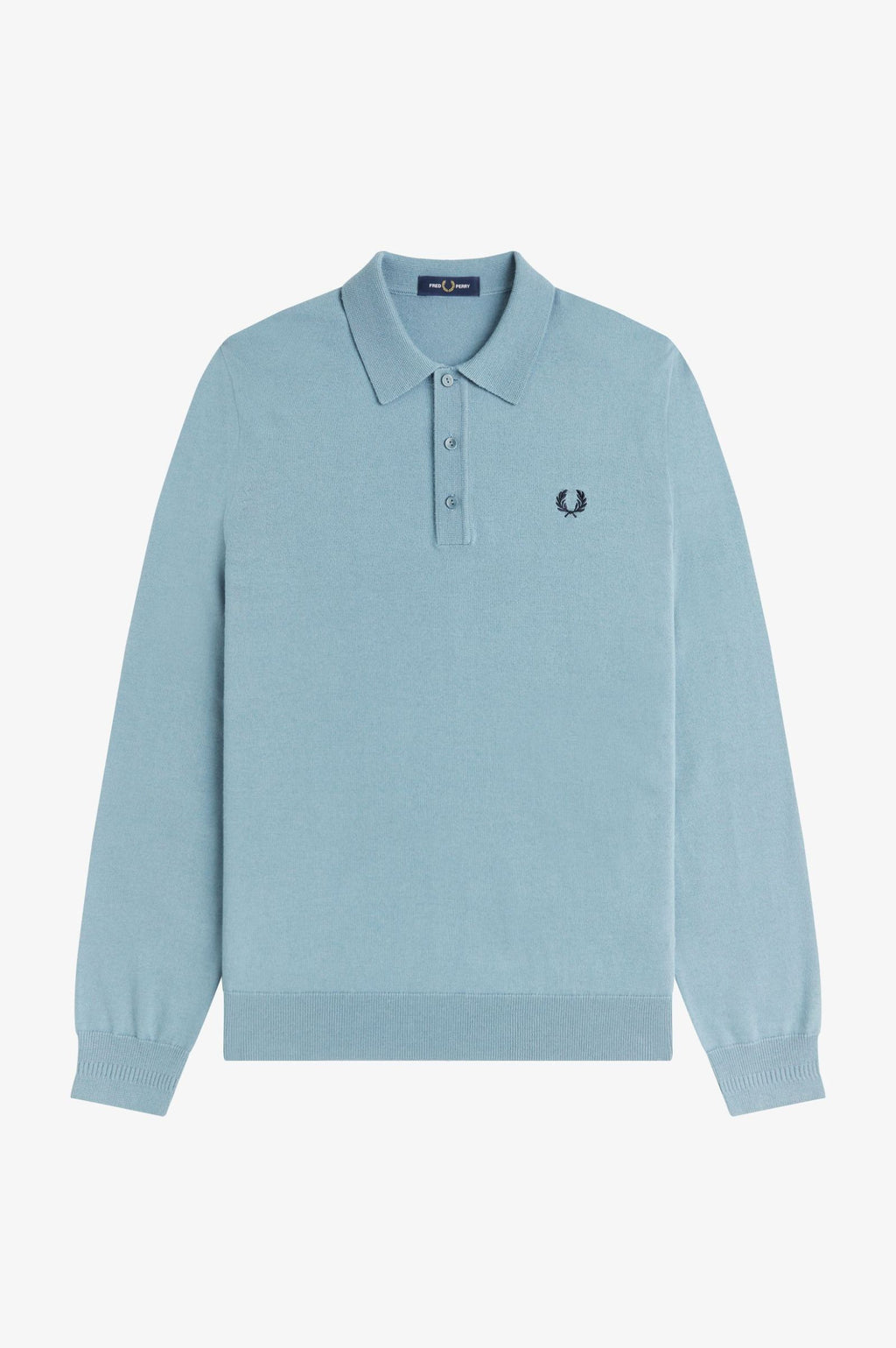 Polo's lange mouw blauw Fred Perry