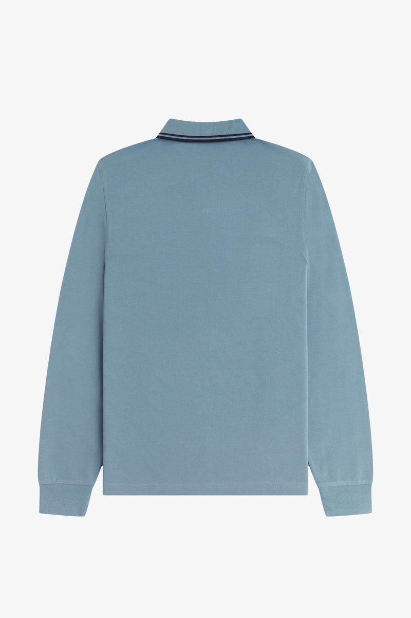 Polo's lange mouw blauw Fred Perry