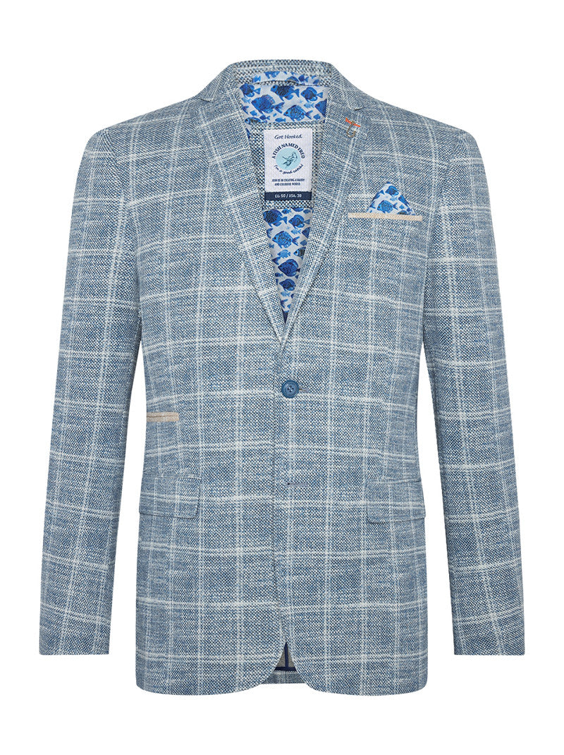 Blazers blauw A Fish Named Fred