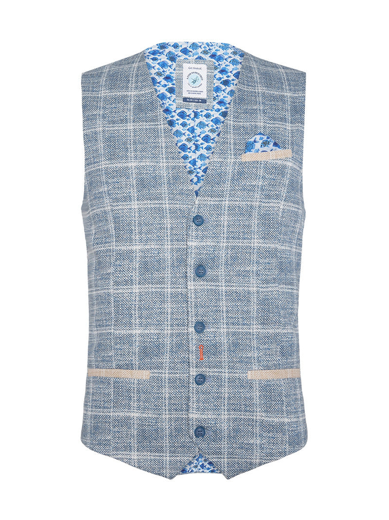 Gilets blauw A Fish Named Fred