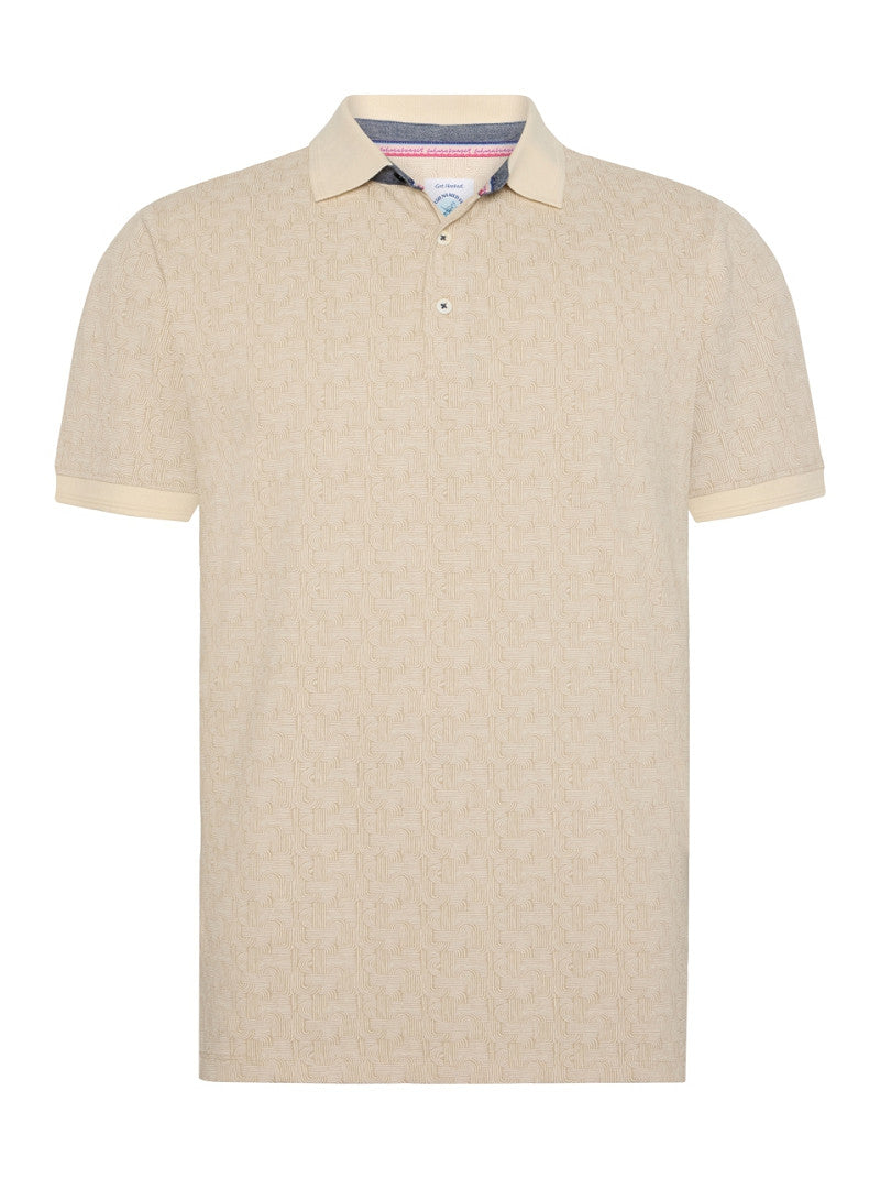 Polo's korte mouw beige A Fish Named Fred