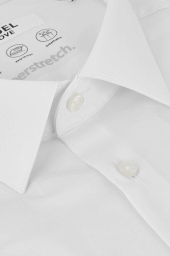 Hemden lange mouw wit DIGEL MOVE