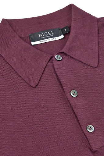 Polo's korte mouw rood DIGEL