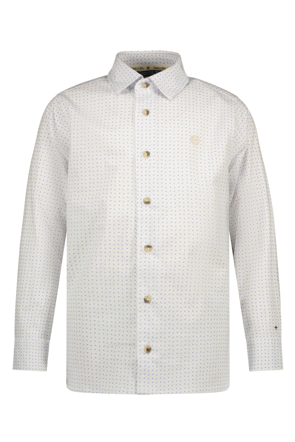 Hemden lange mouw multicolor Red + Blu