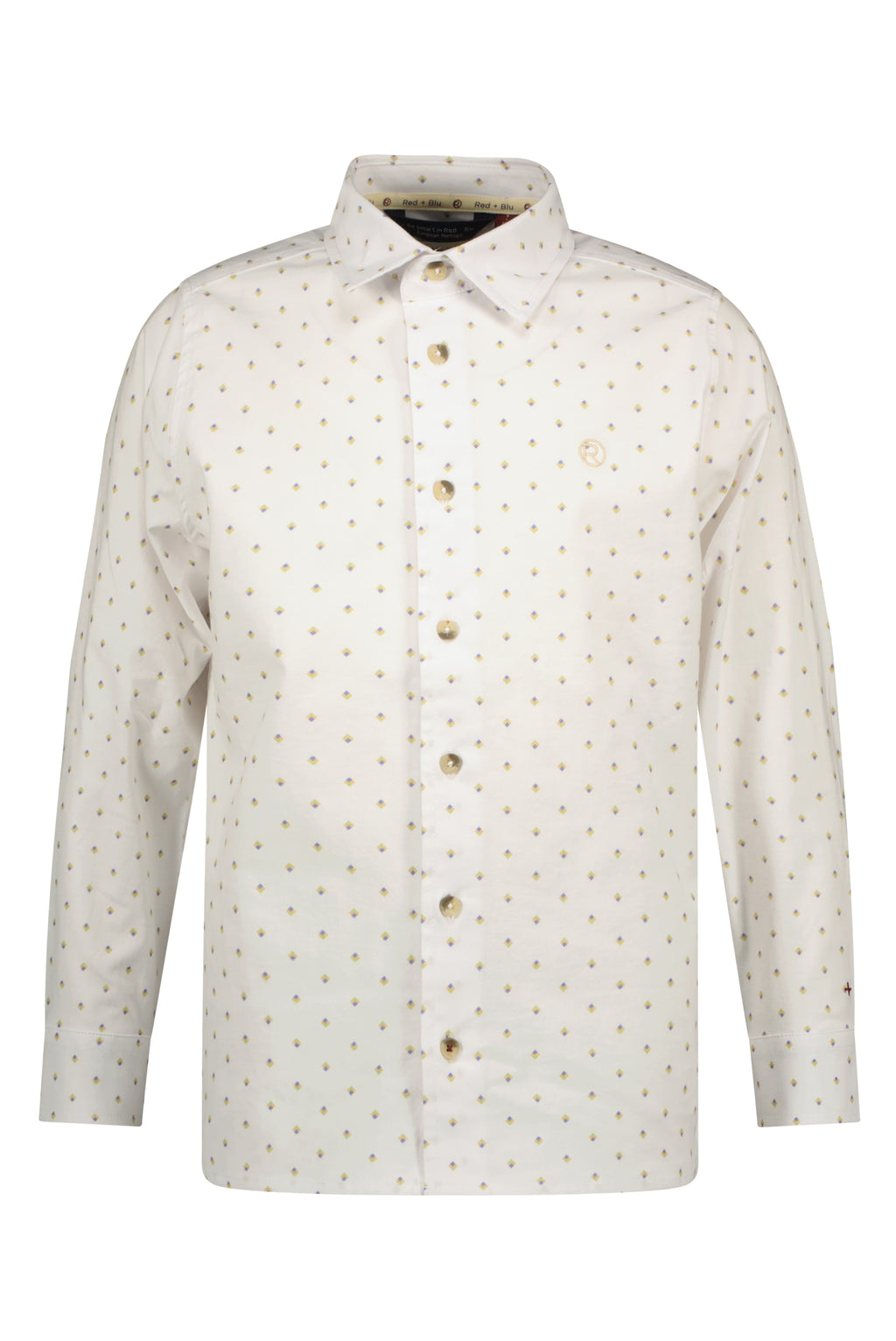 Hemden lange mouw multicolor Red + Blu
