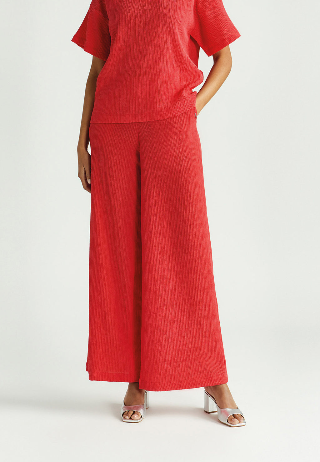 Broeken rood Xandres