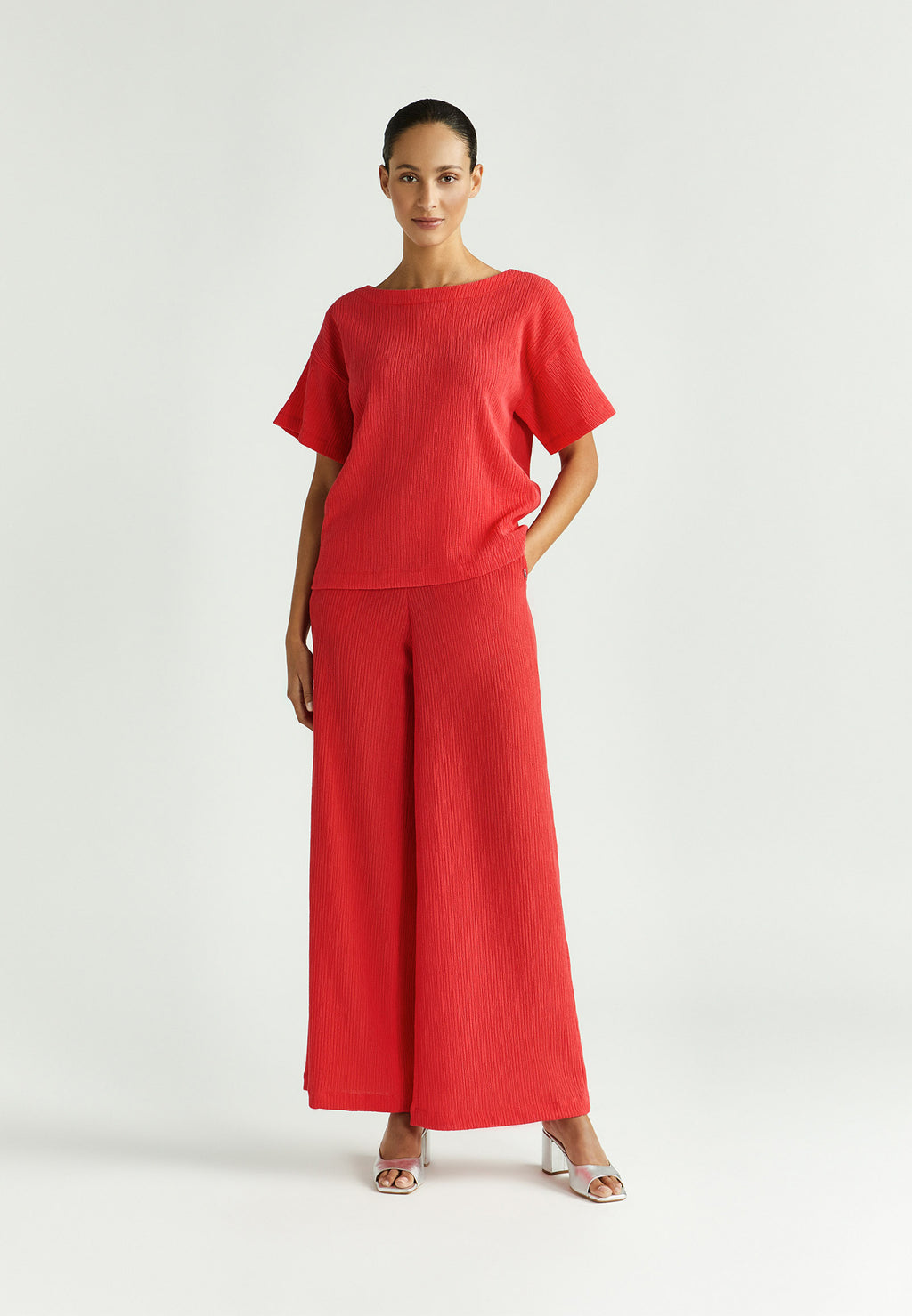 Broeken rood Xandres