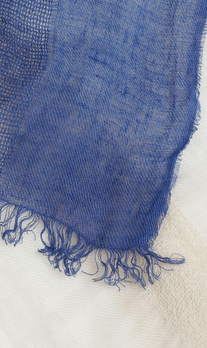 Sjaals blauw Xandres