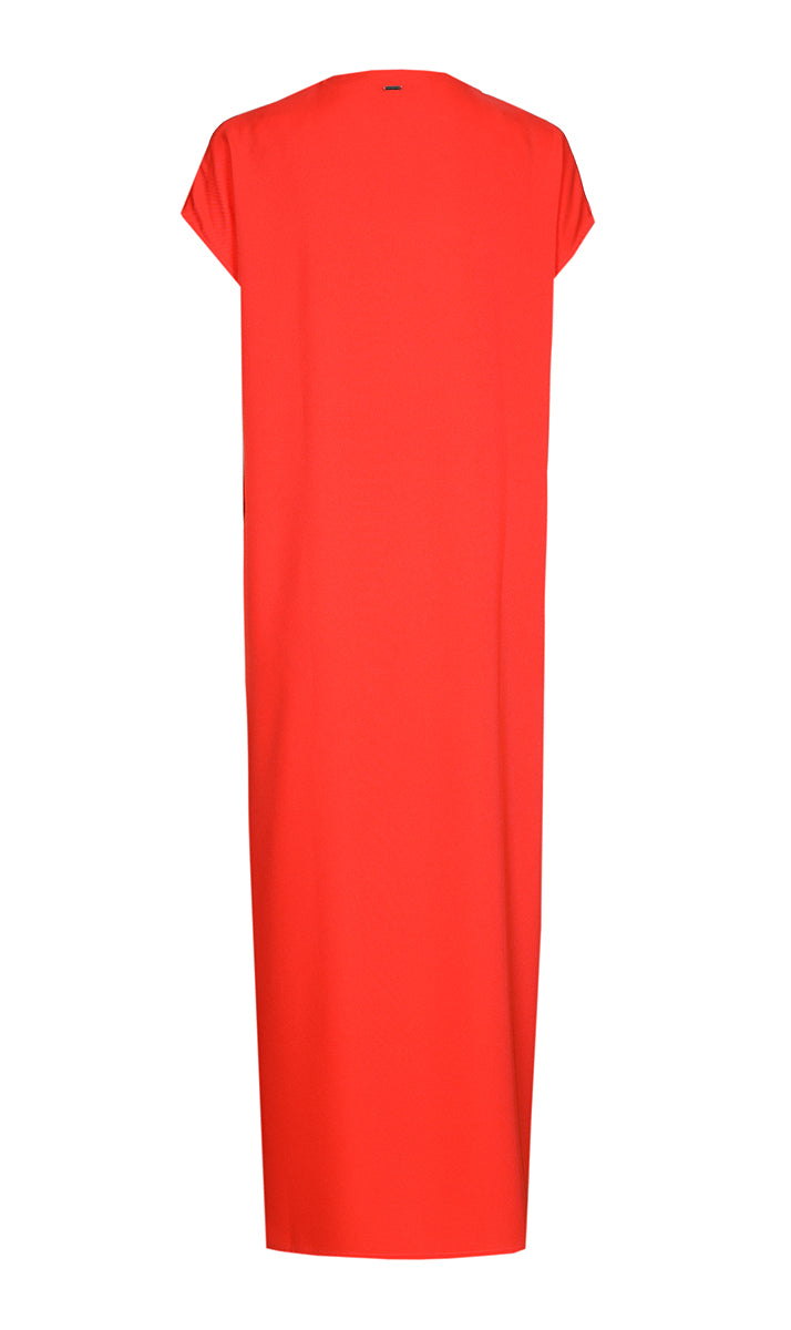 Jurken korte mouw rood Xandres