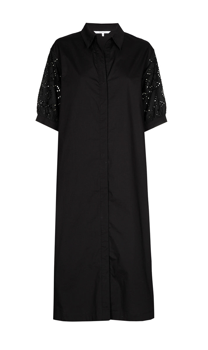 Jurken lange mouw zwart Xandres