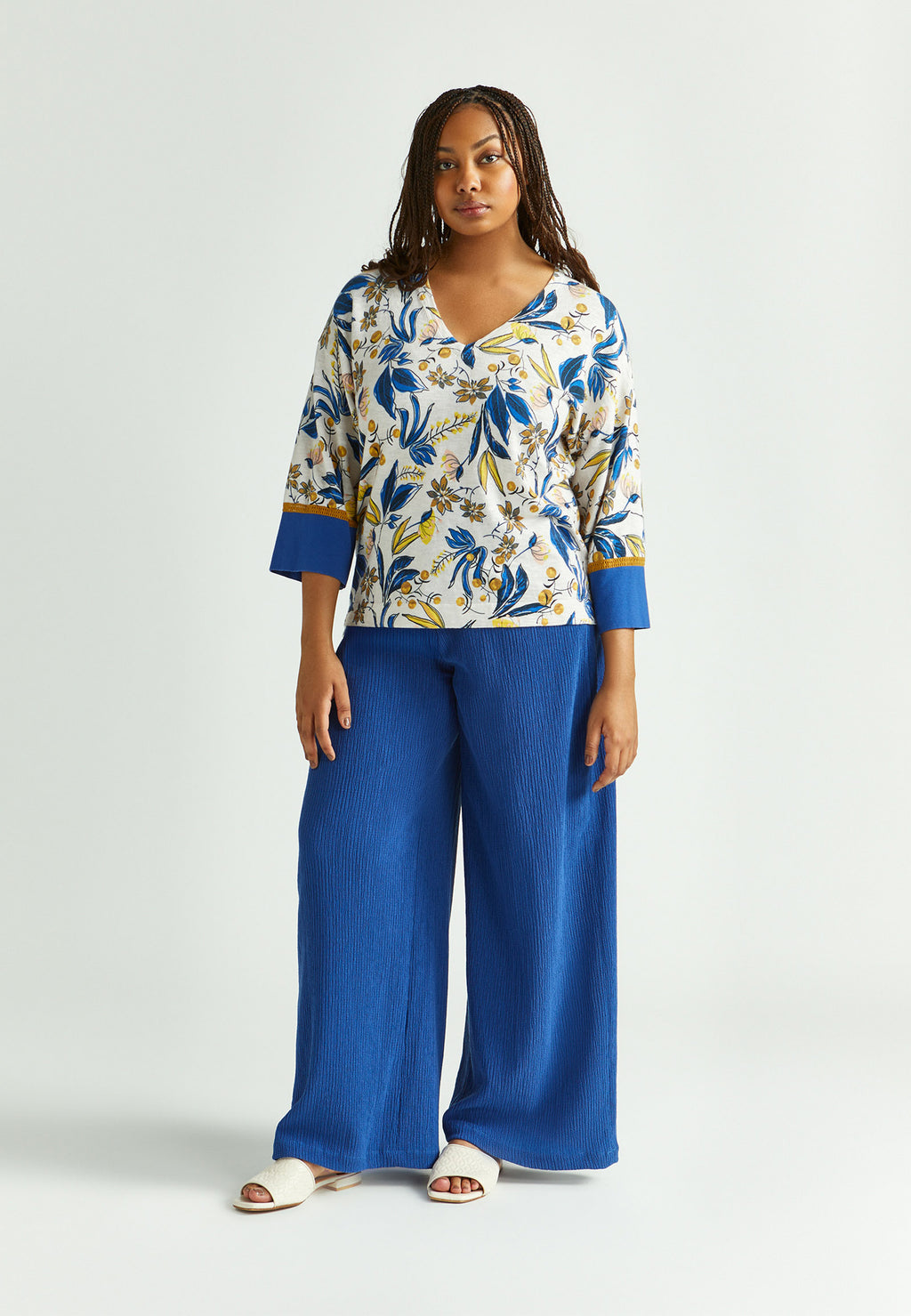 Pulls blauw Xandres Gold