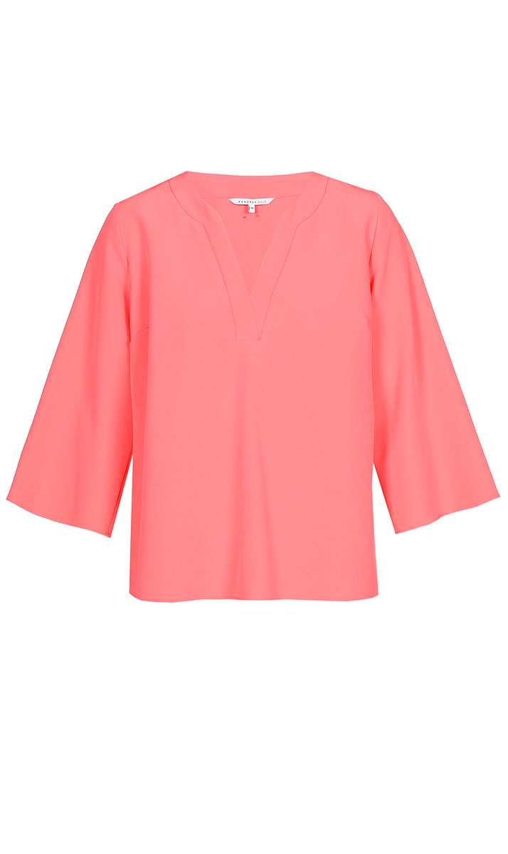 Blouses korte mouw roze Xandres Gold