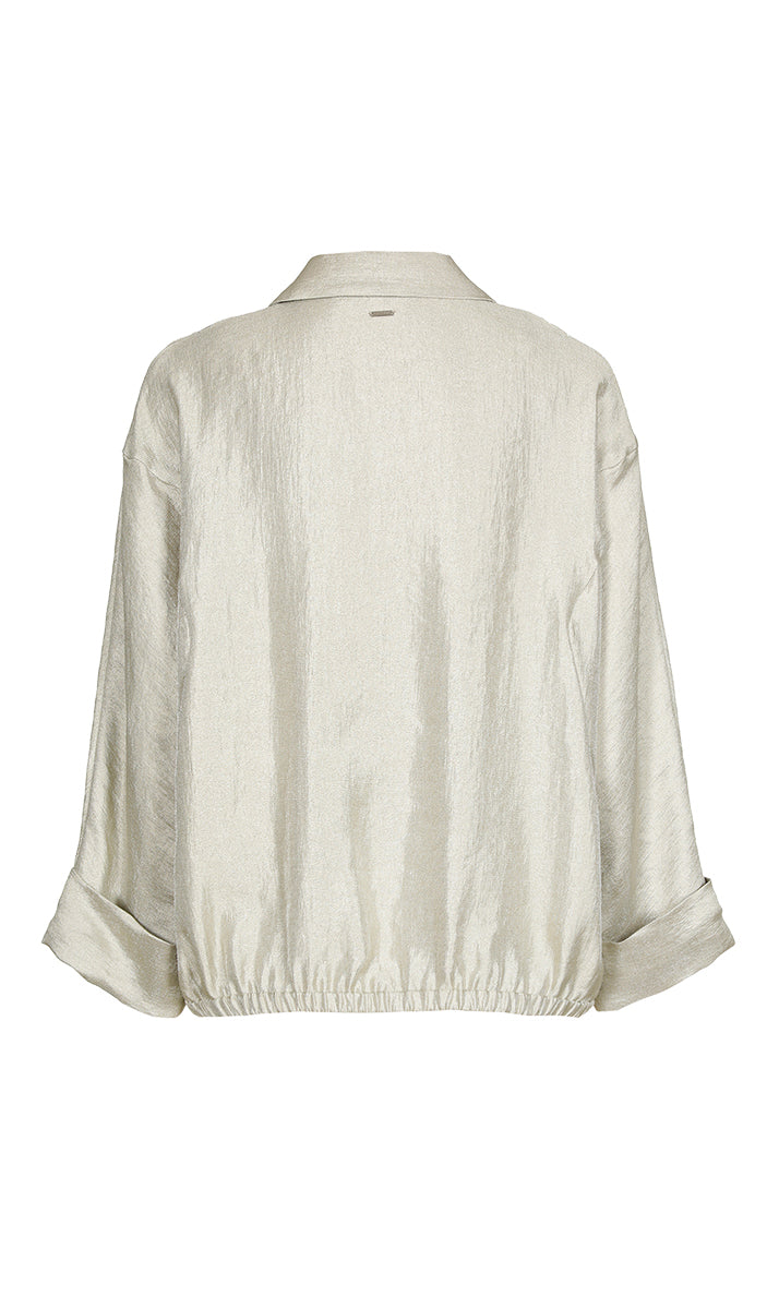 Blouses lange mouw bruin Xandres