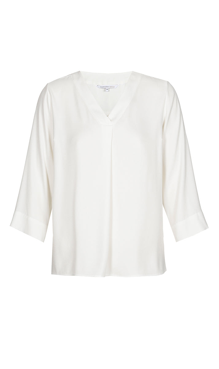 Blouses lange mouw wit Xandres Gold