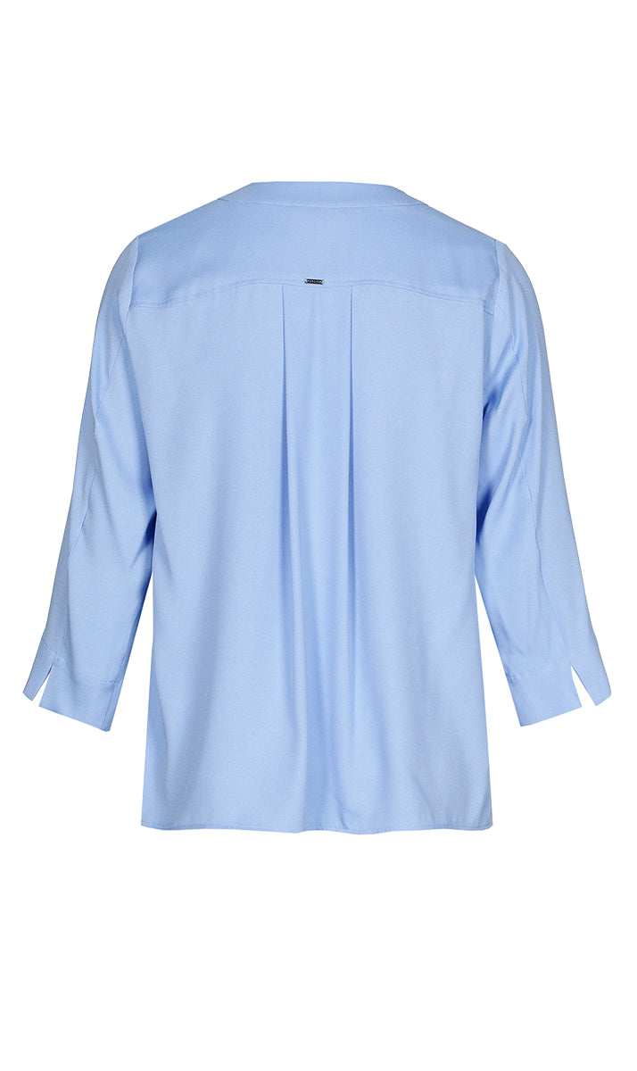 Blouses lange mouw blauw Xandres Gold