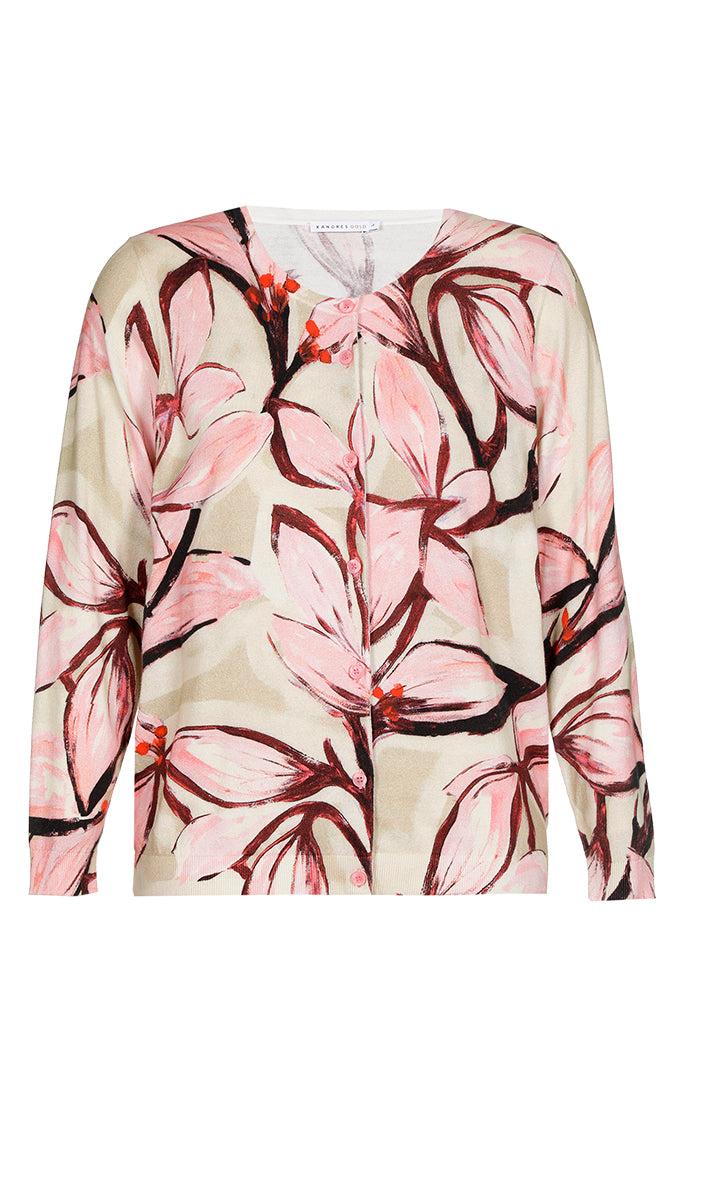 Cardigans roze Xandres Gold