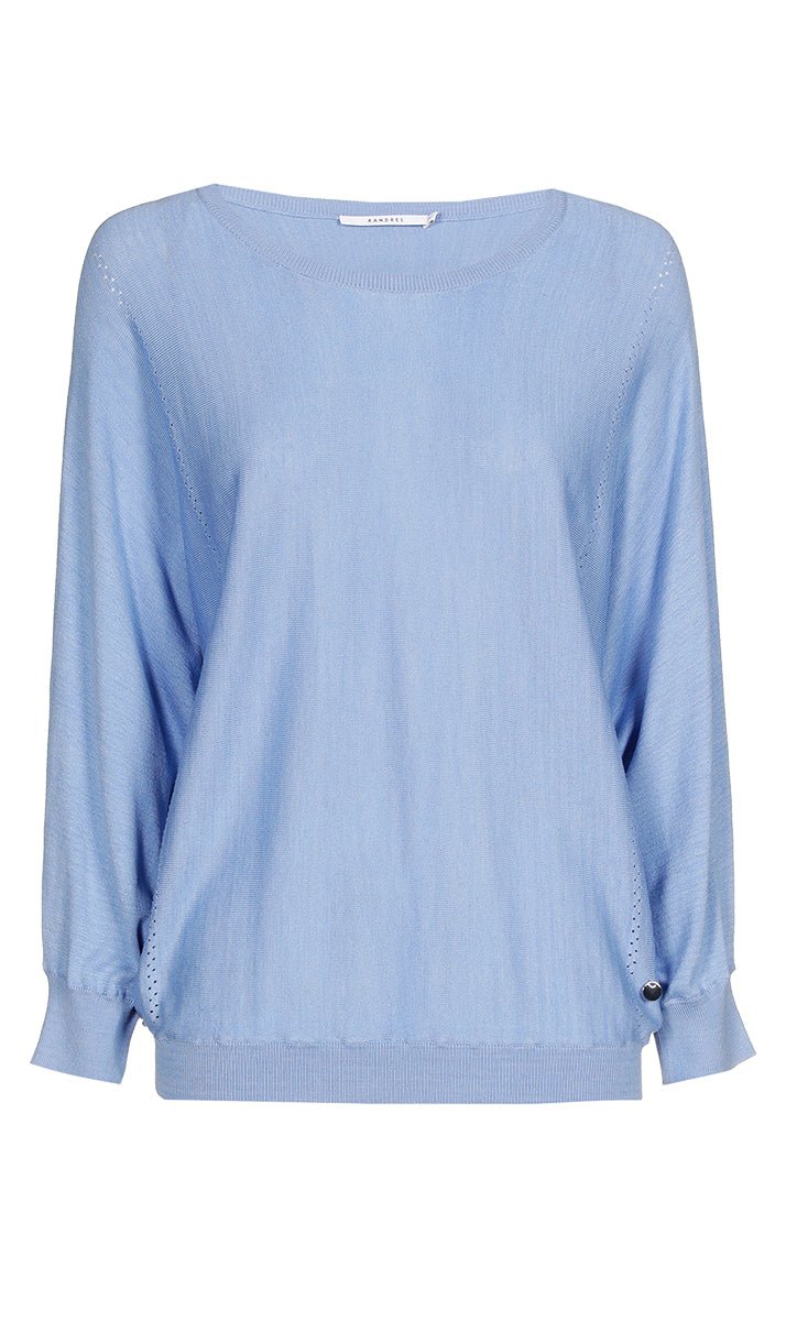 Pulls blauw Xandres