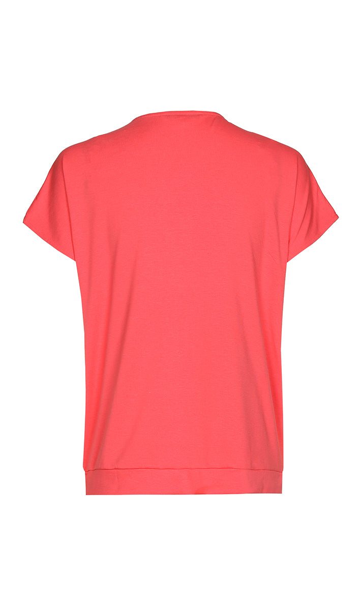 T-shirts korte mouw roze Xandres