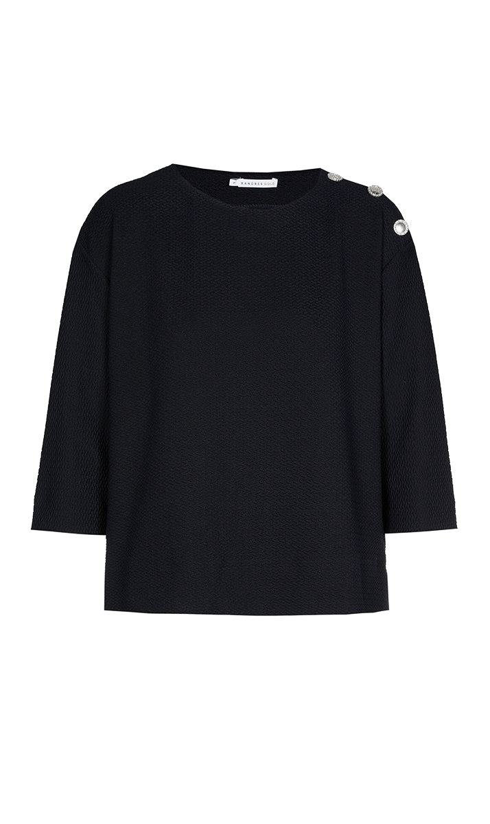 T-shirts lange mouw blauw Xandres Gold