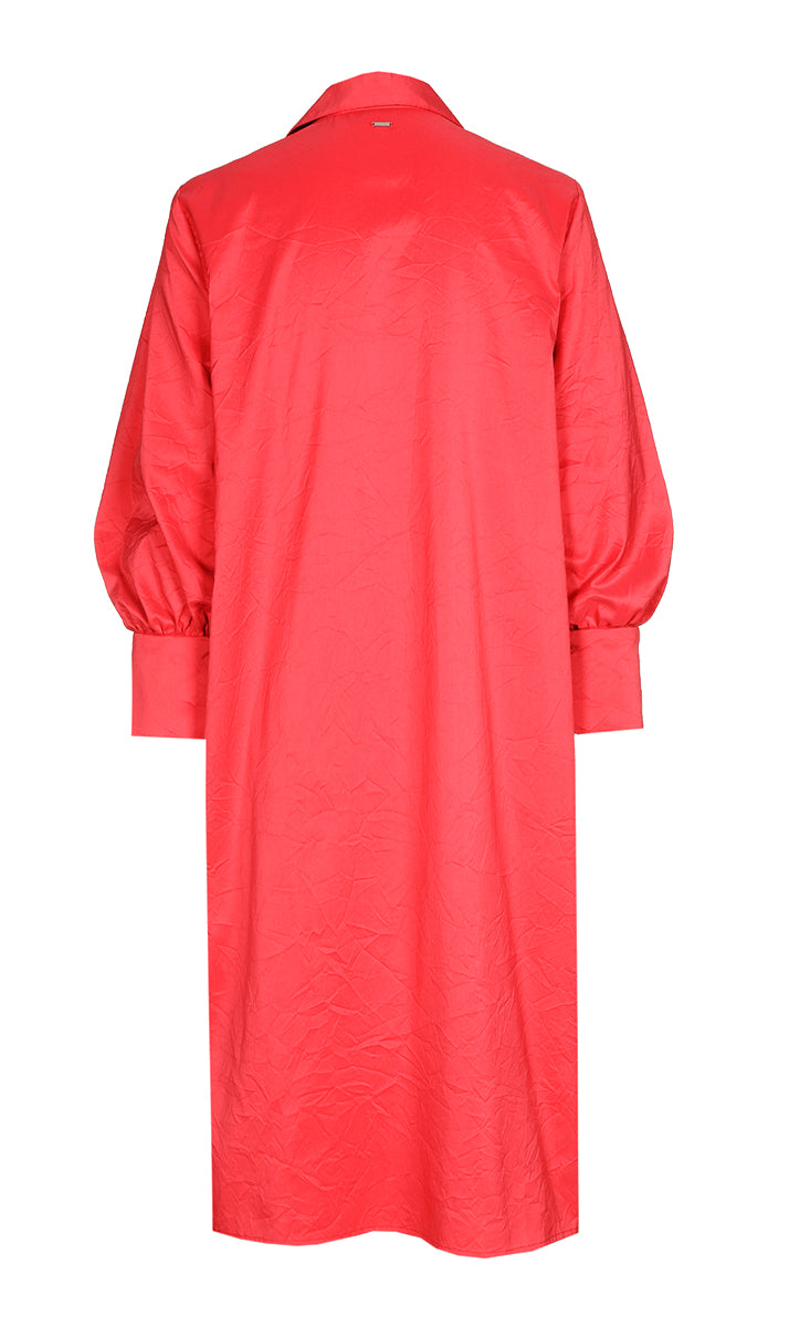 Jurken lange mouw rood Xandres