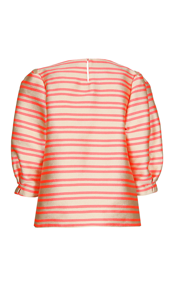 Blouses korte mouw roze Xandres