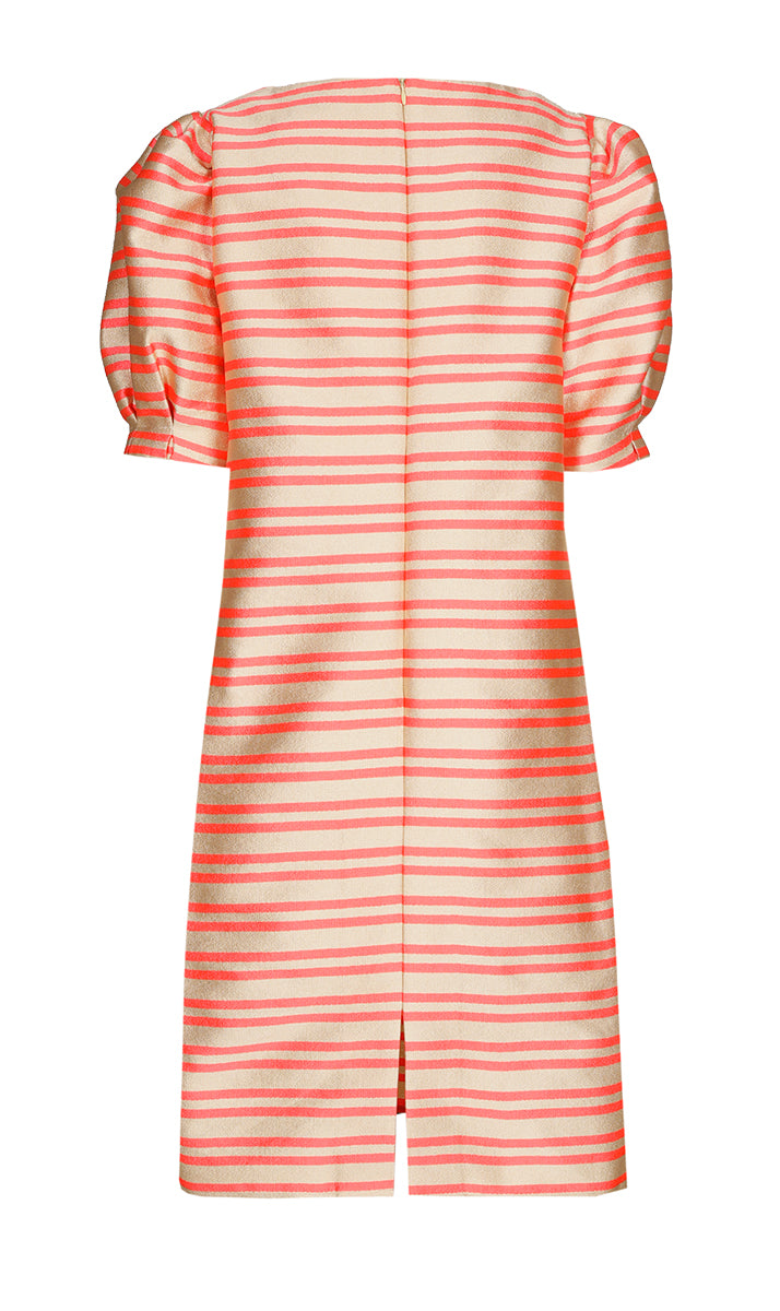 Jurken korte mouw roze Xandres