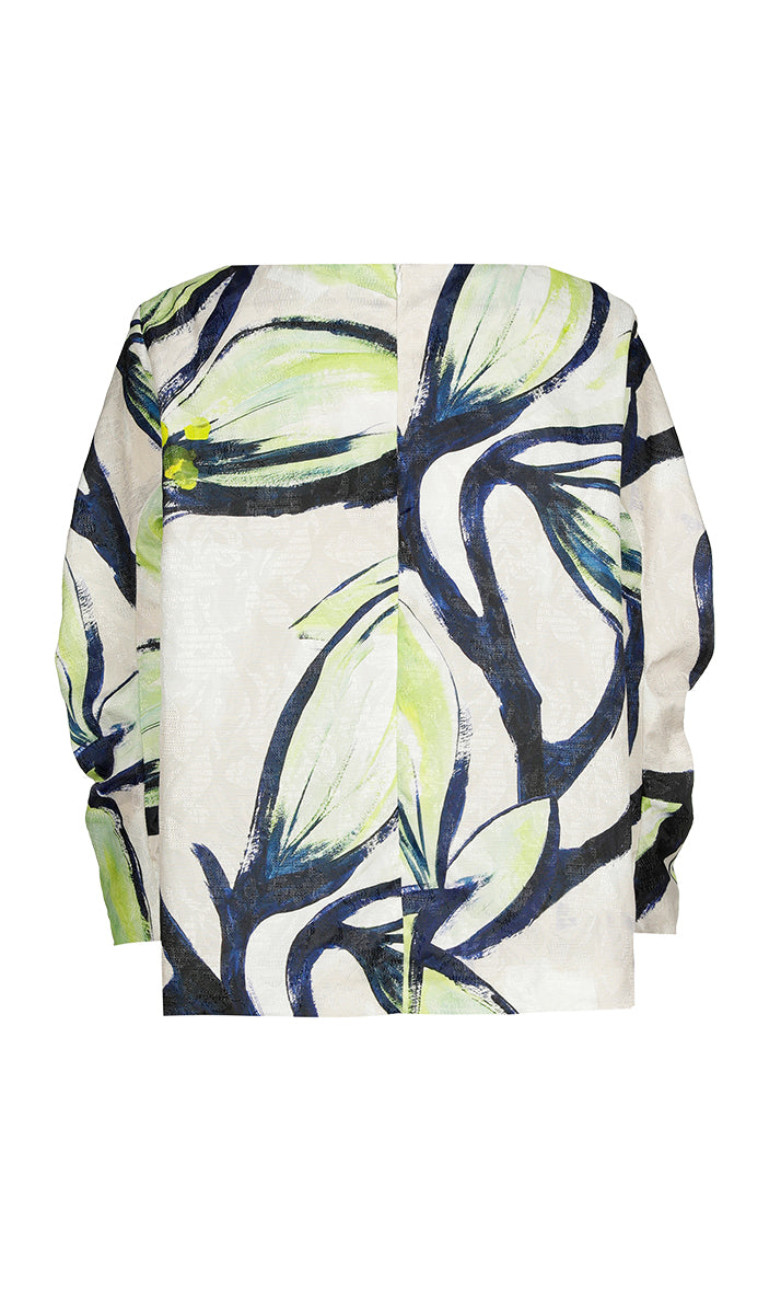 Blouses lange mouw groen Xandres