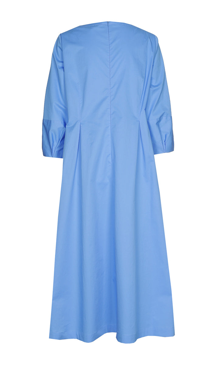 Jurken lange mouw blauw Xandres