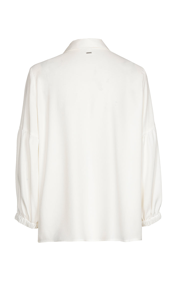 Blouses lange mouw wit Xandres