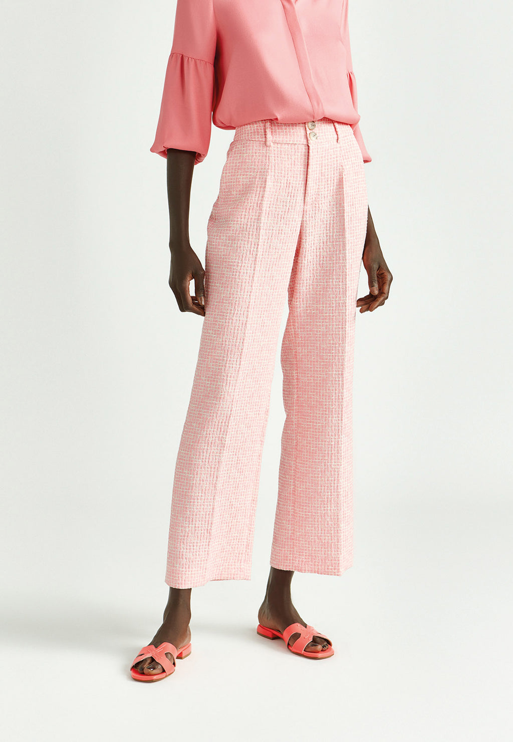 Broeken roze Xandres