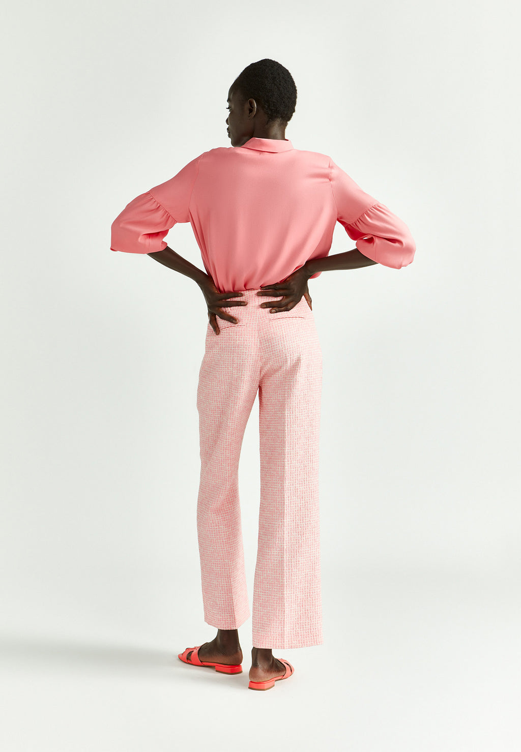 Broeken roze Xandres