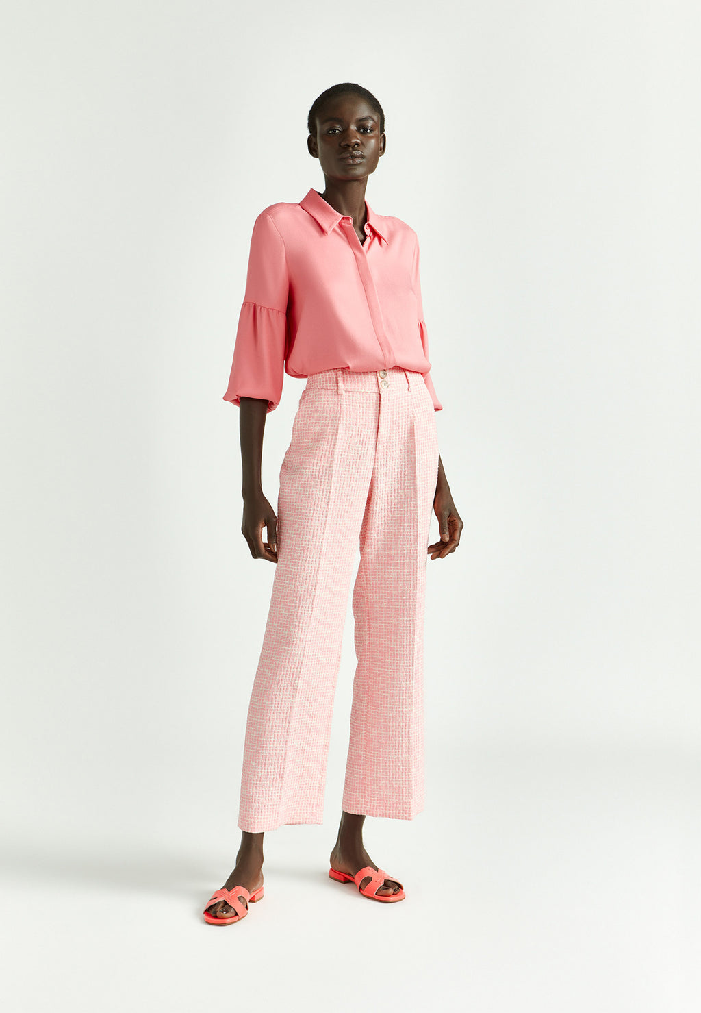 Broeken roze Xandres