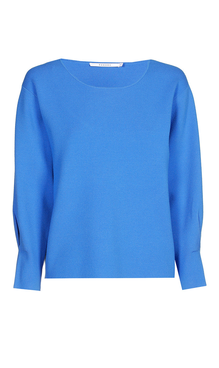Pulls blauw Xandres