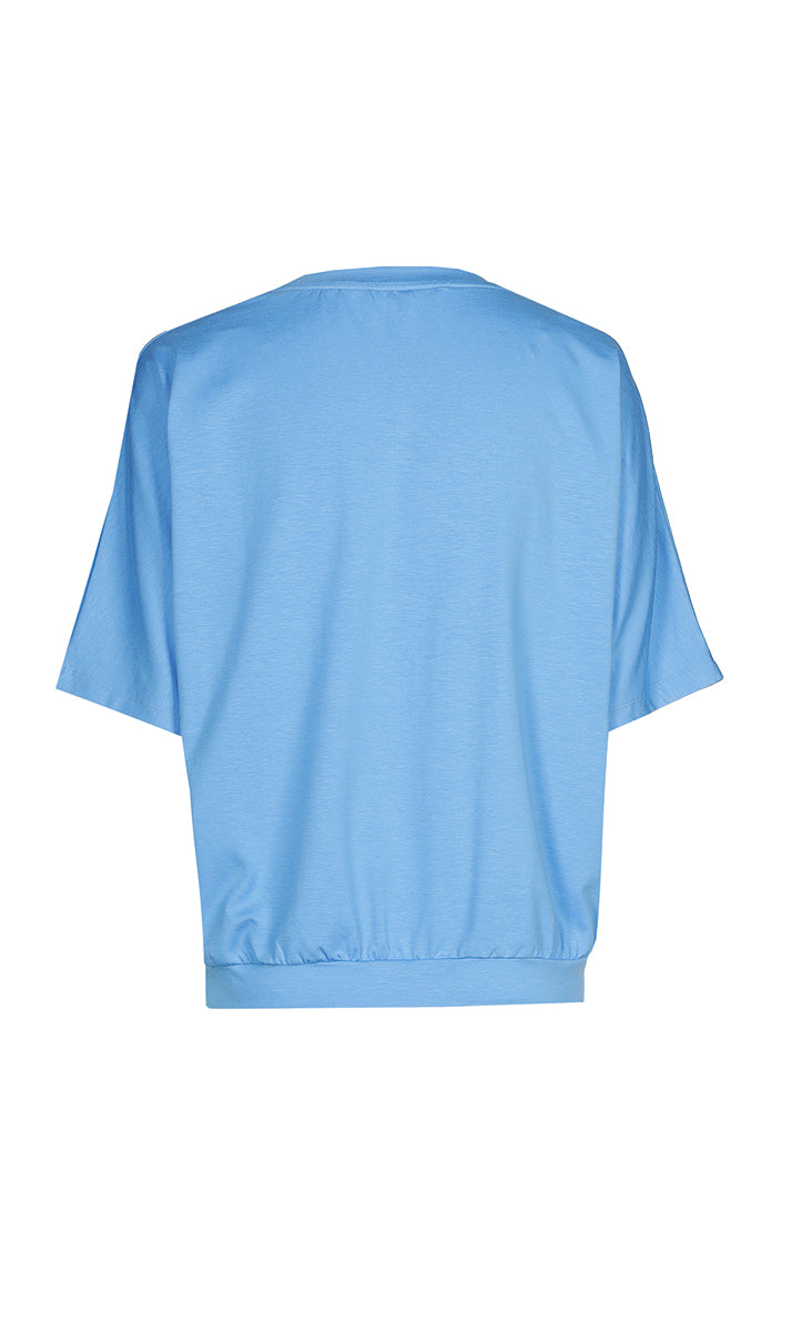 T-shirts korte mouw blauw Xandres