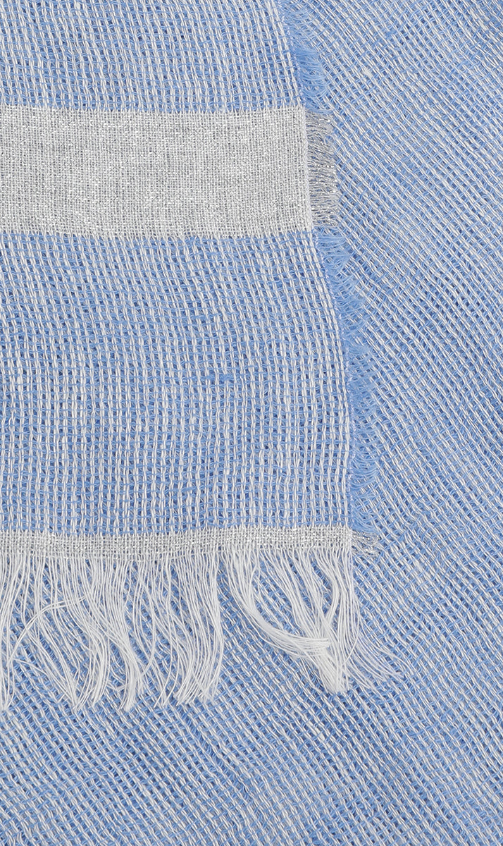 Sjaals blauw Xandres