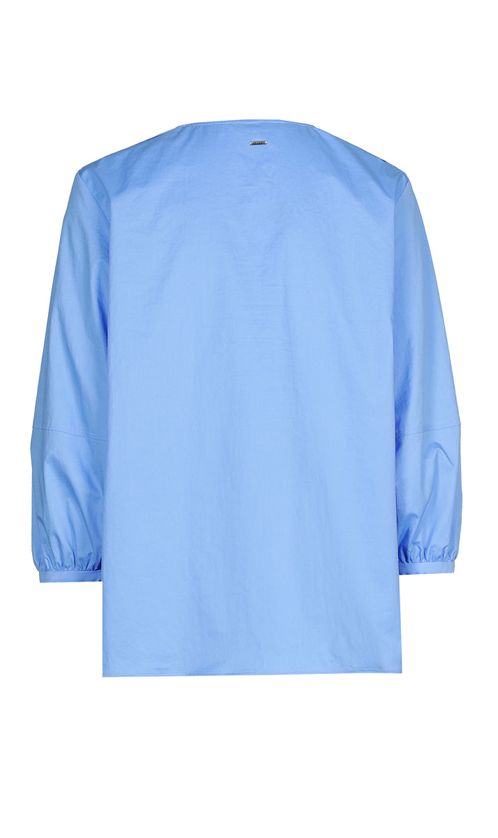 Blouses lange mouw blauw Xandres