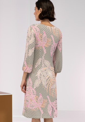 Jurken korte mouw rood Bianca