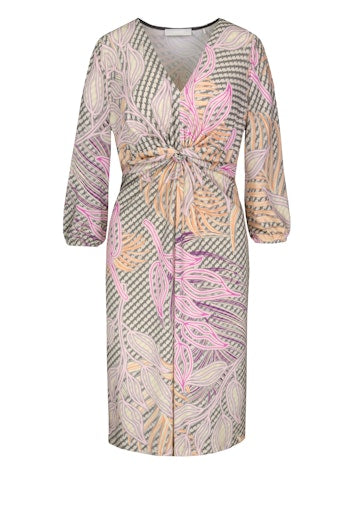 Jurken korte mouw rood Bianca