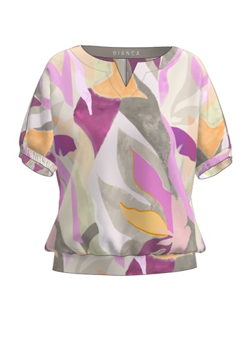 Blouses korte mouw rood Bianca