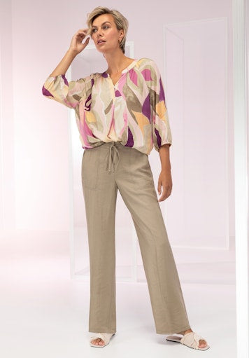 Blouses lange mouw rood Bianca