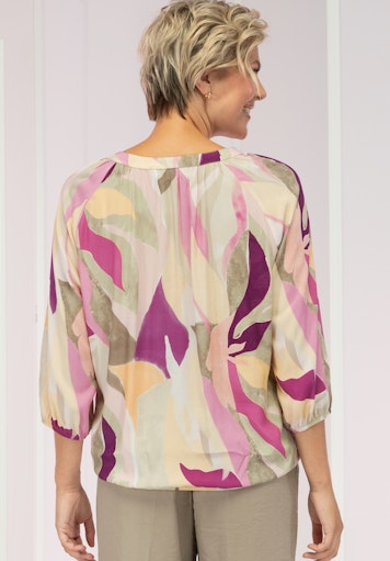 Blouses lange mouw rood Bianca