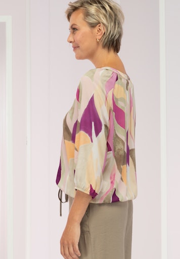 Blouses lange mouw rood Bianca