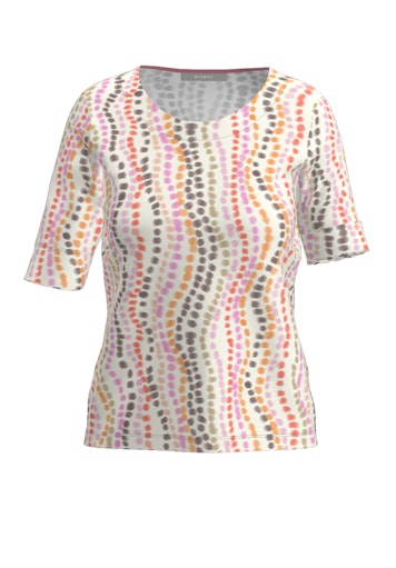 T-shirts korte mouw rood Bianca