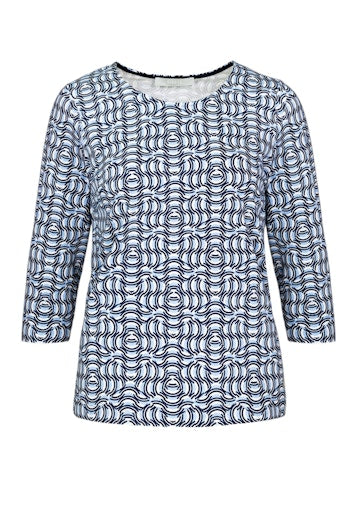 T-shirts korte mouw blauw Bianca