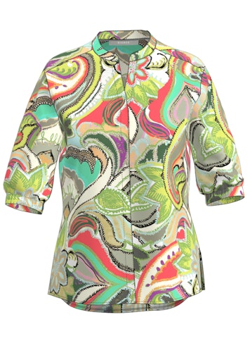 Blouses korte mouw groen Bianca