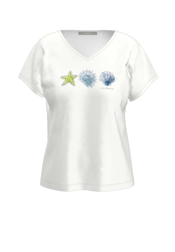 T-shirts korte mouw wit Bianca